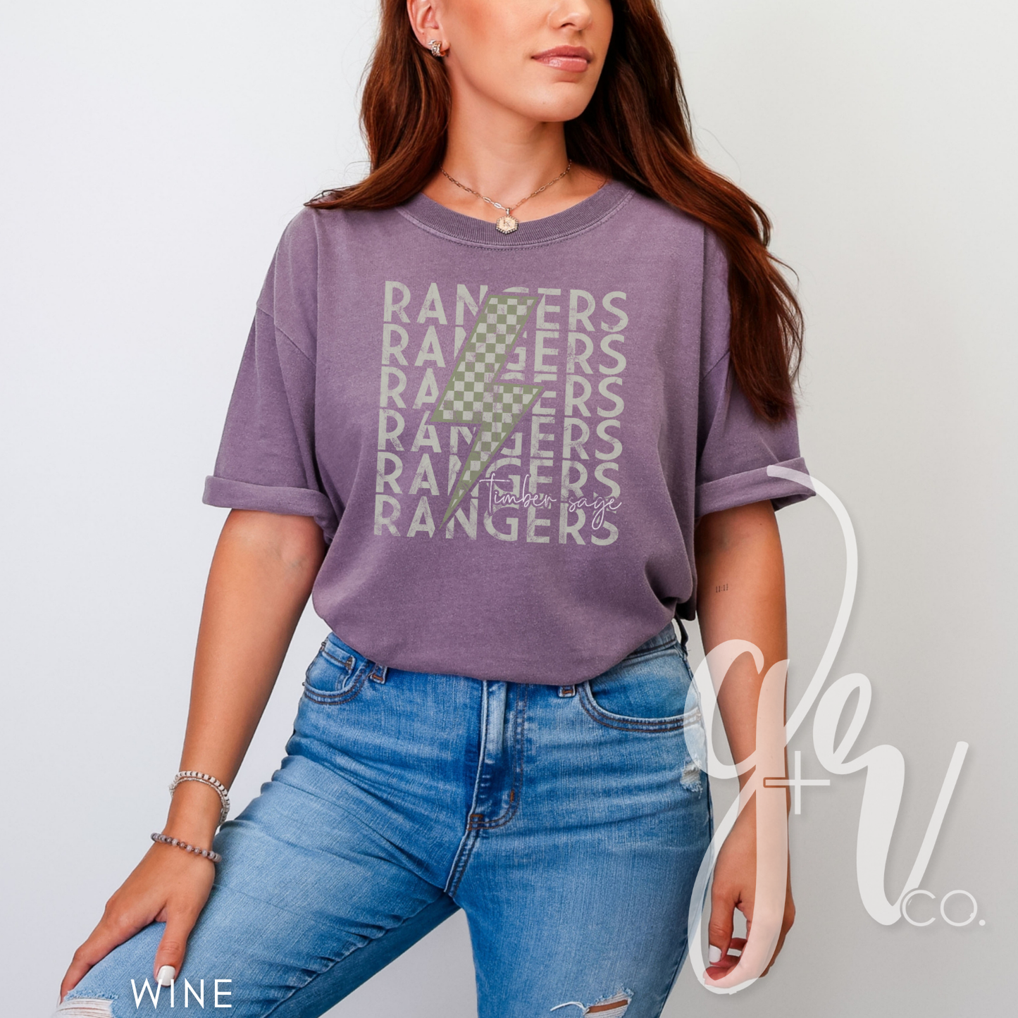 Checkered Bolt Rangers (Tees+Sweatshirts)