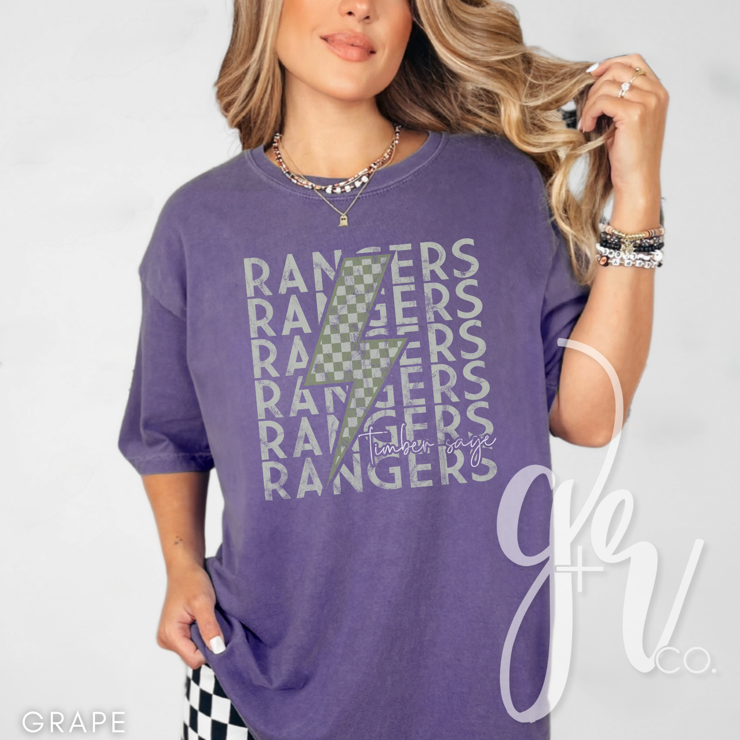 Checkered Bolt Rangers (Tees+Sweatshirts)