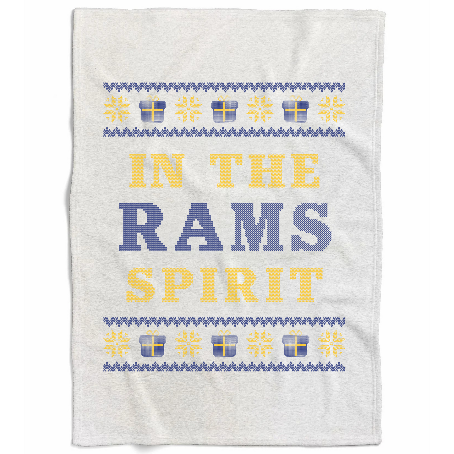 Sample School Spirit Sweatshirt Blankets
