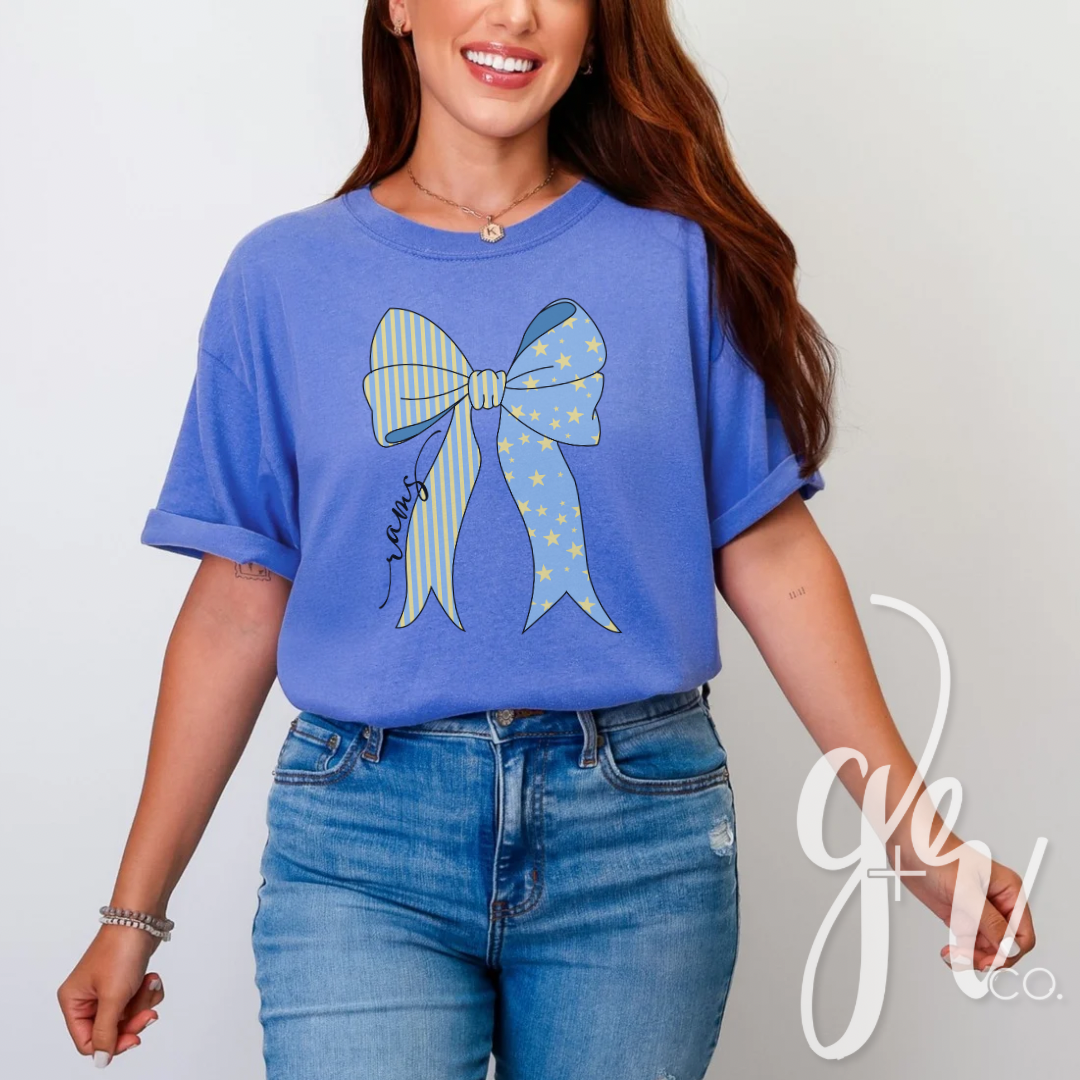 Sample School Spirit Coquette Bows