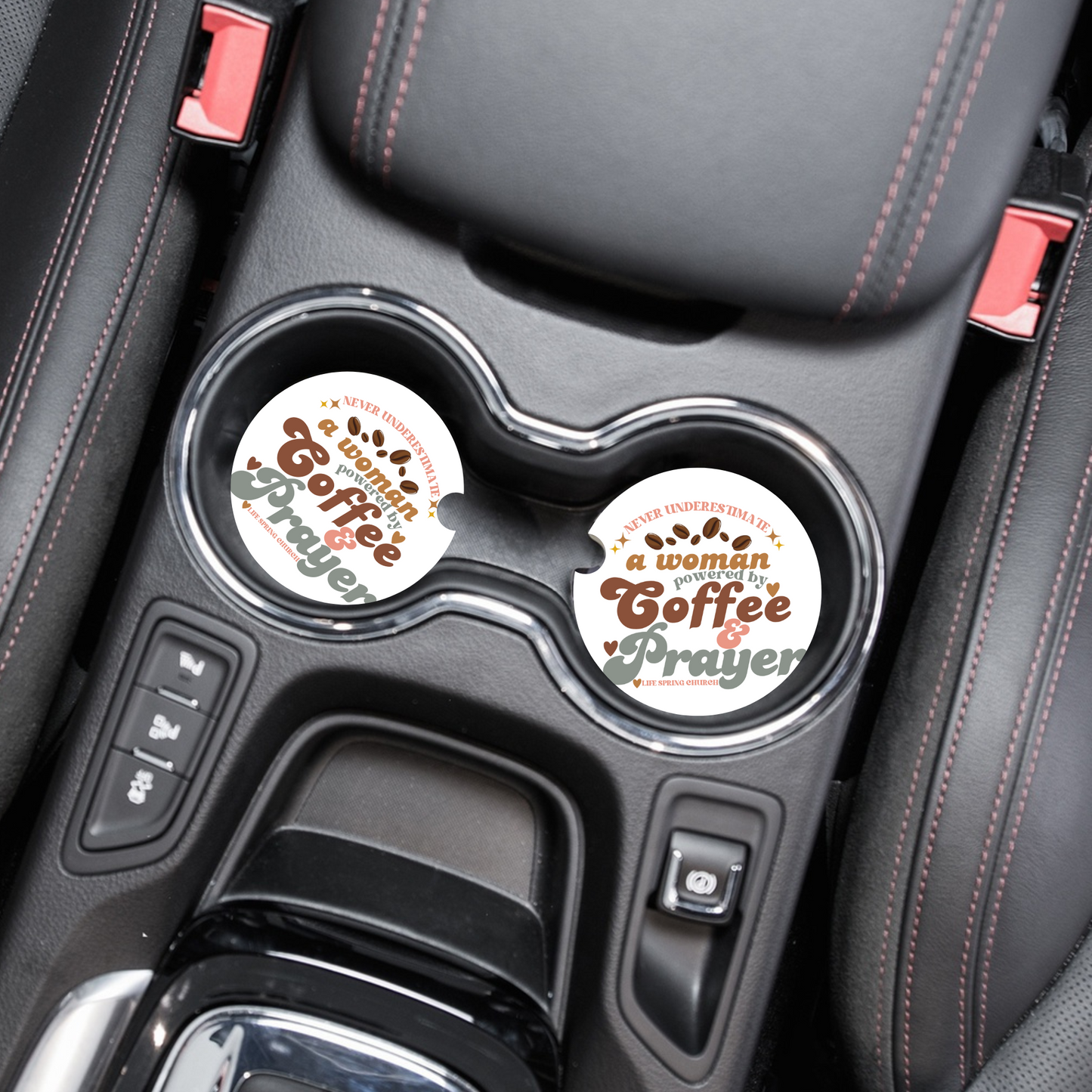 Life Spring Car Coasters (Multiple Designs)