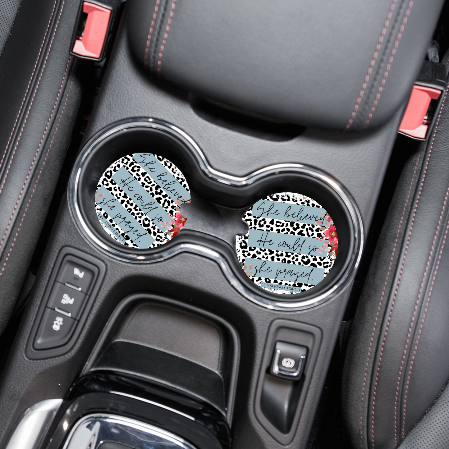 Life Spring Car Coasters (Multiple Designs)