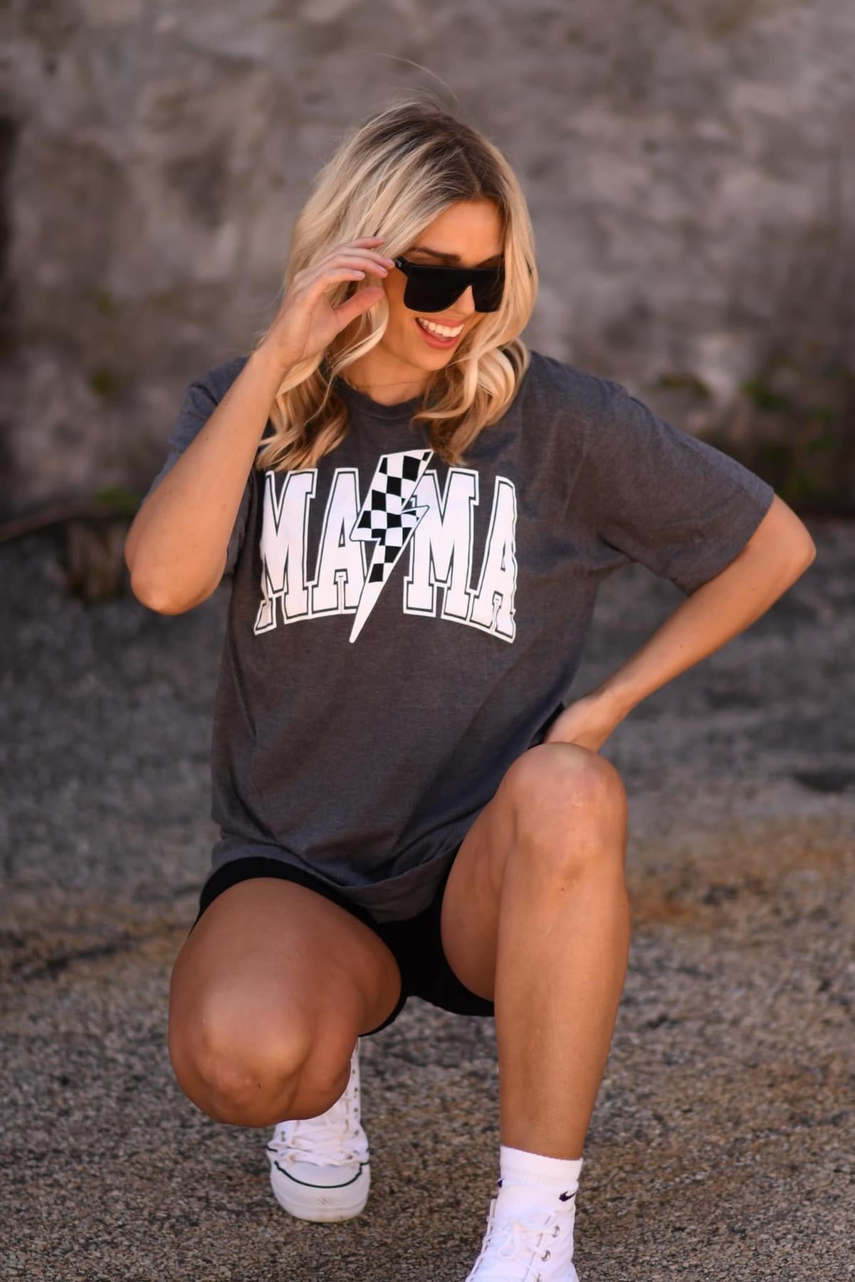 Mama Checkered Bolt