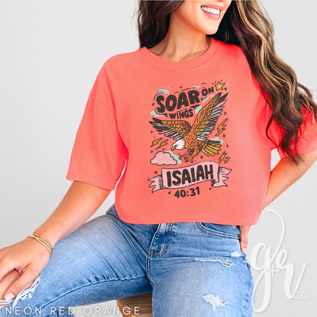 Soar On Wings - Full Color