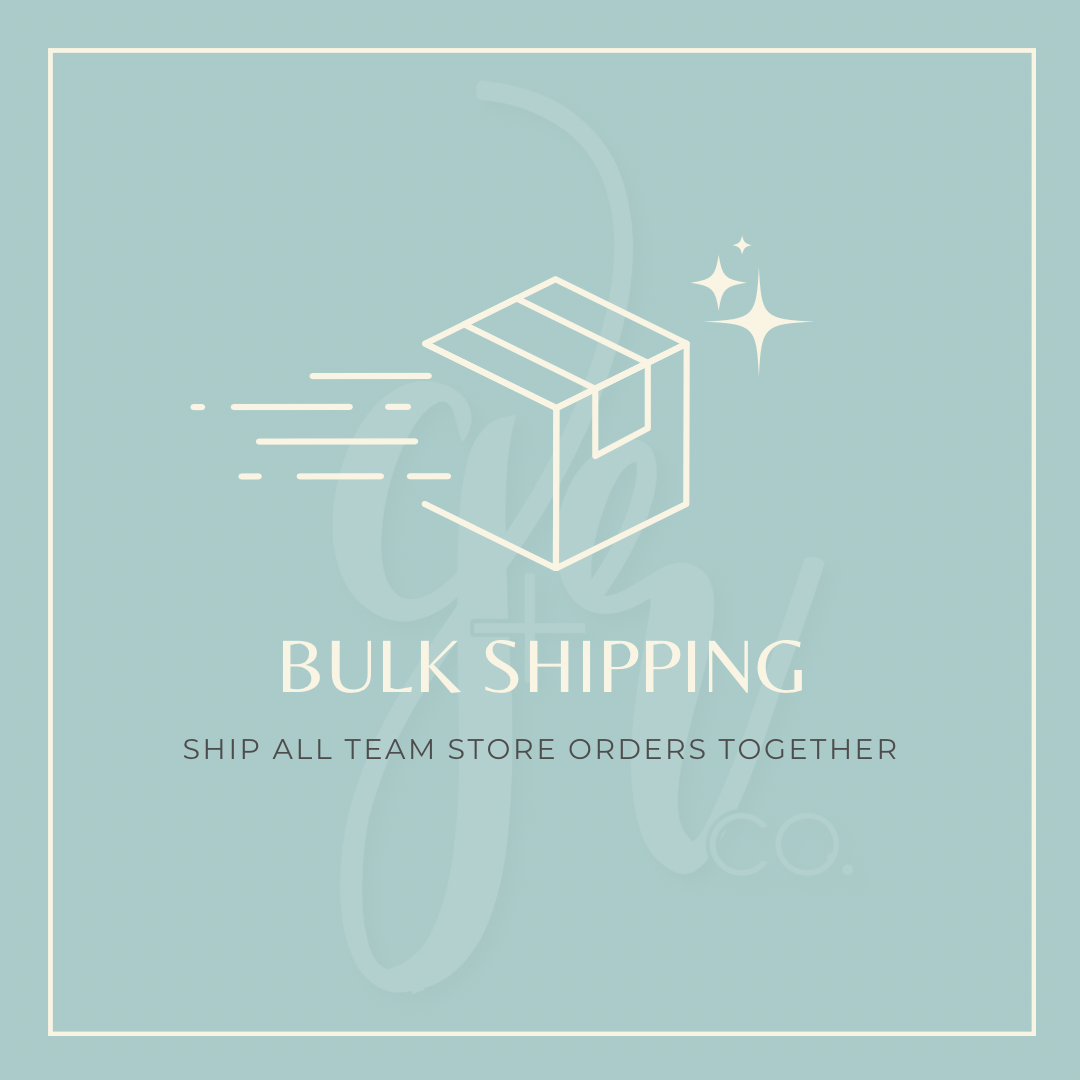 Team Store Bulk Shipping