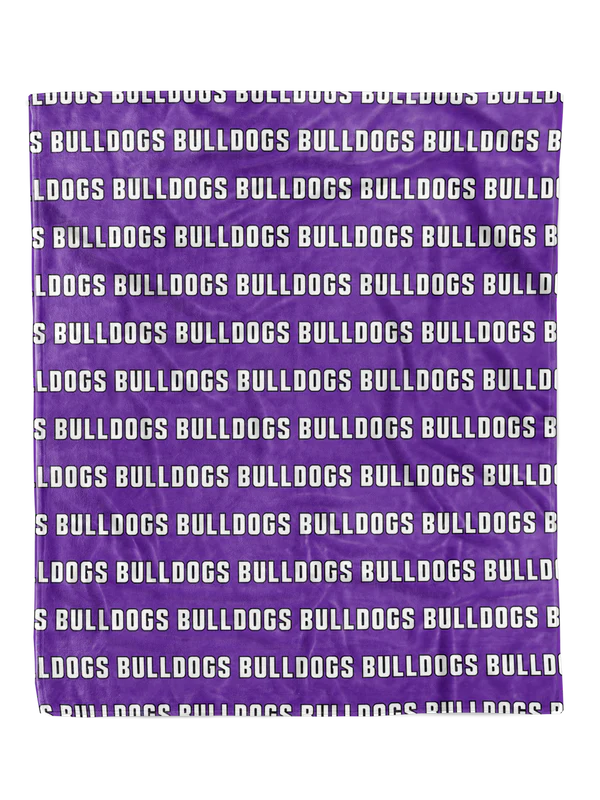 Sample School Spirit Minky Blankets
