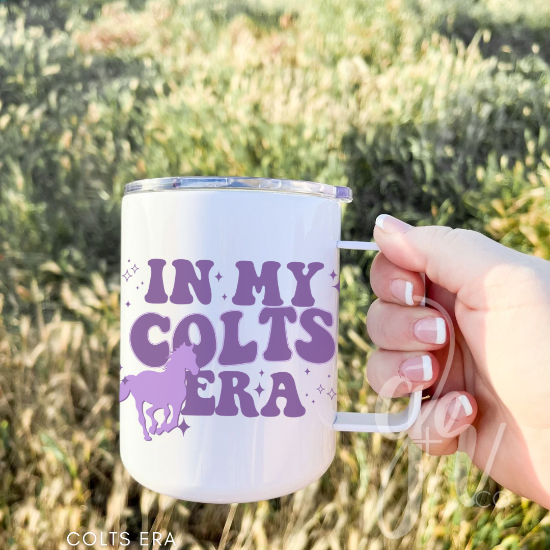 Sample School Spirit Travel Mugs (Multiple Designs)