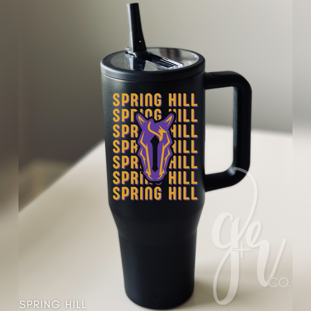 Sample School Spirit 40oz HydroTumblers (Multiple Designs)