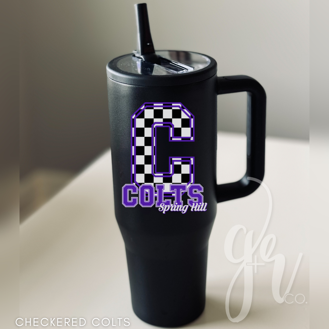 Sample School Spirit 40oz HydroTumblers (Multiple Designs)