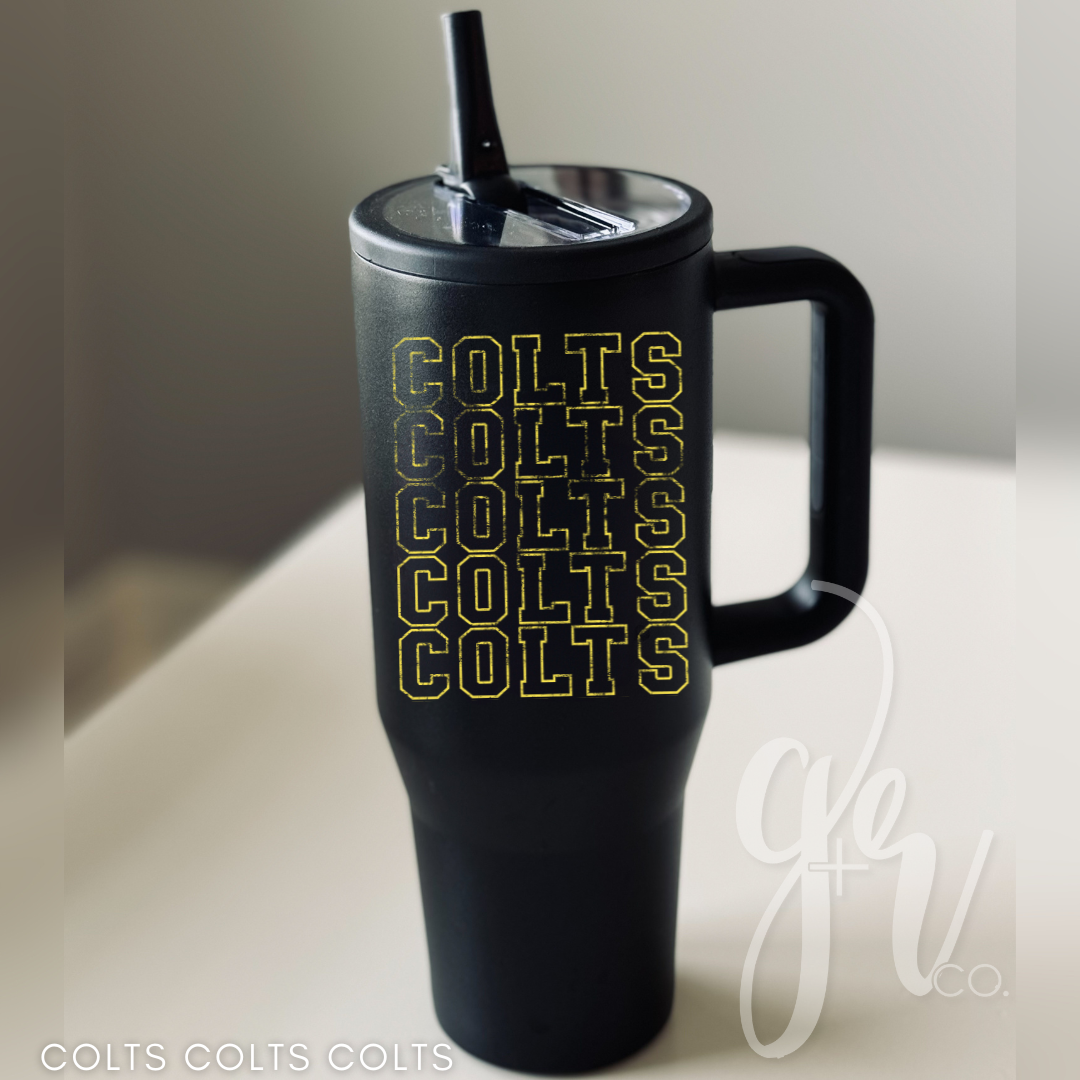 Sample School Spirit 40oz HydroTumblers (Multiple Designs)