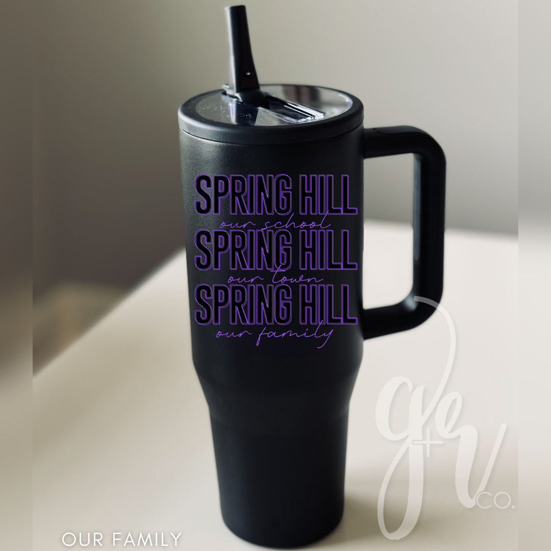 Sample School Spirit 40oz HydroTumblers (Multiple Designs)