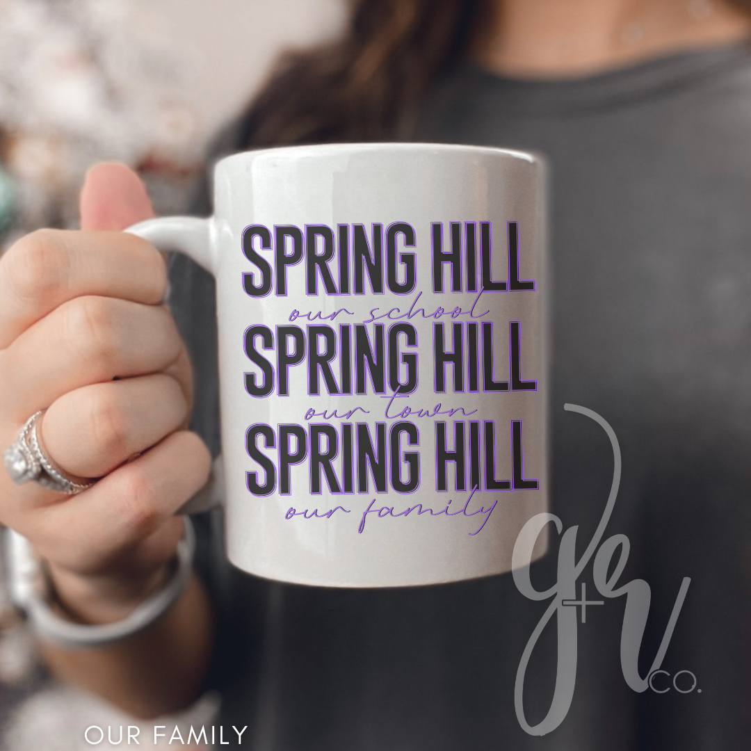 Sample School Spirit Ceramic Mugs (Multiple Designs)