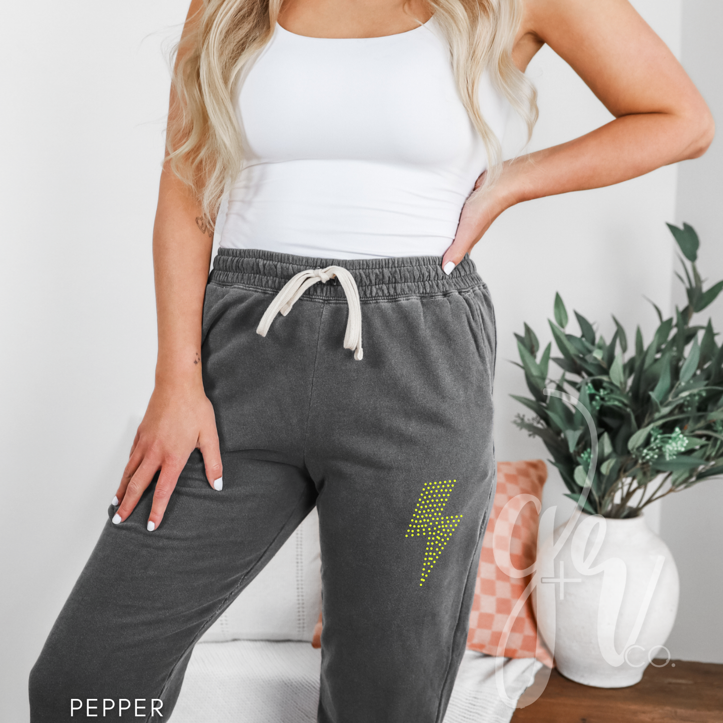 Spangle Bolt Sweatpants