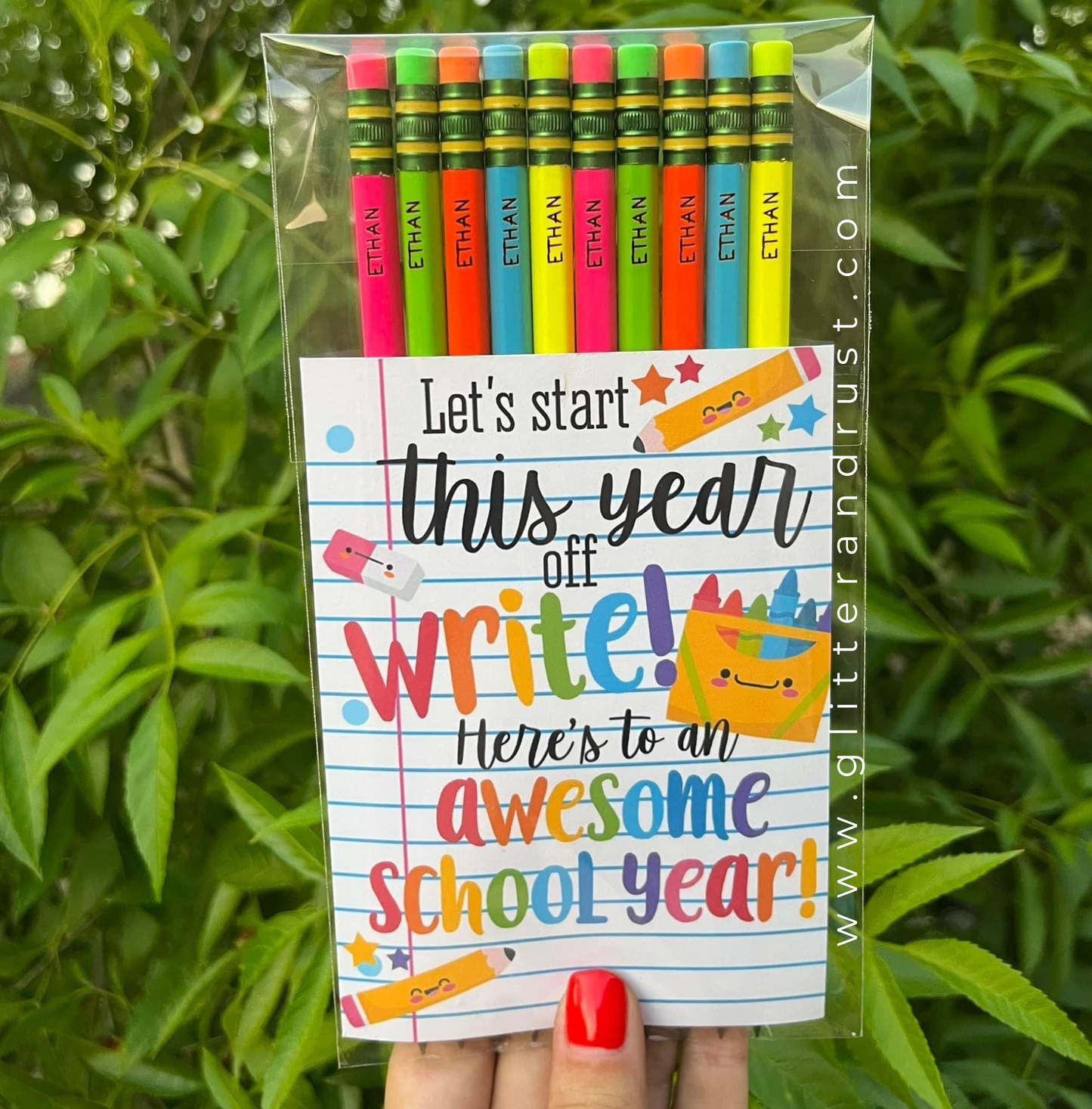 Personalized Pencils