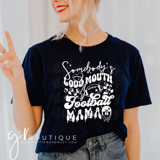 Loud Mouth Football Mama