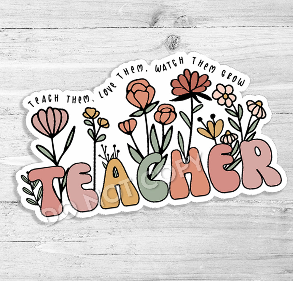 Teacher Decals