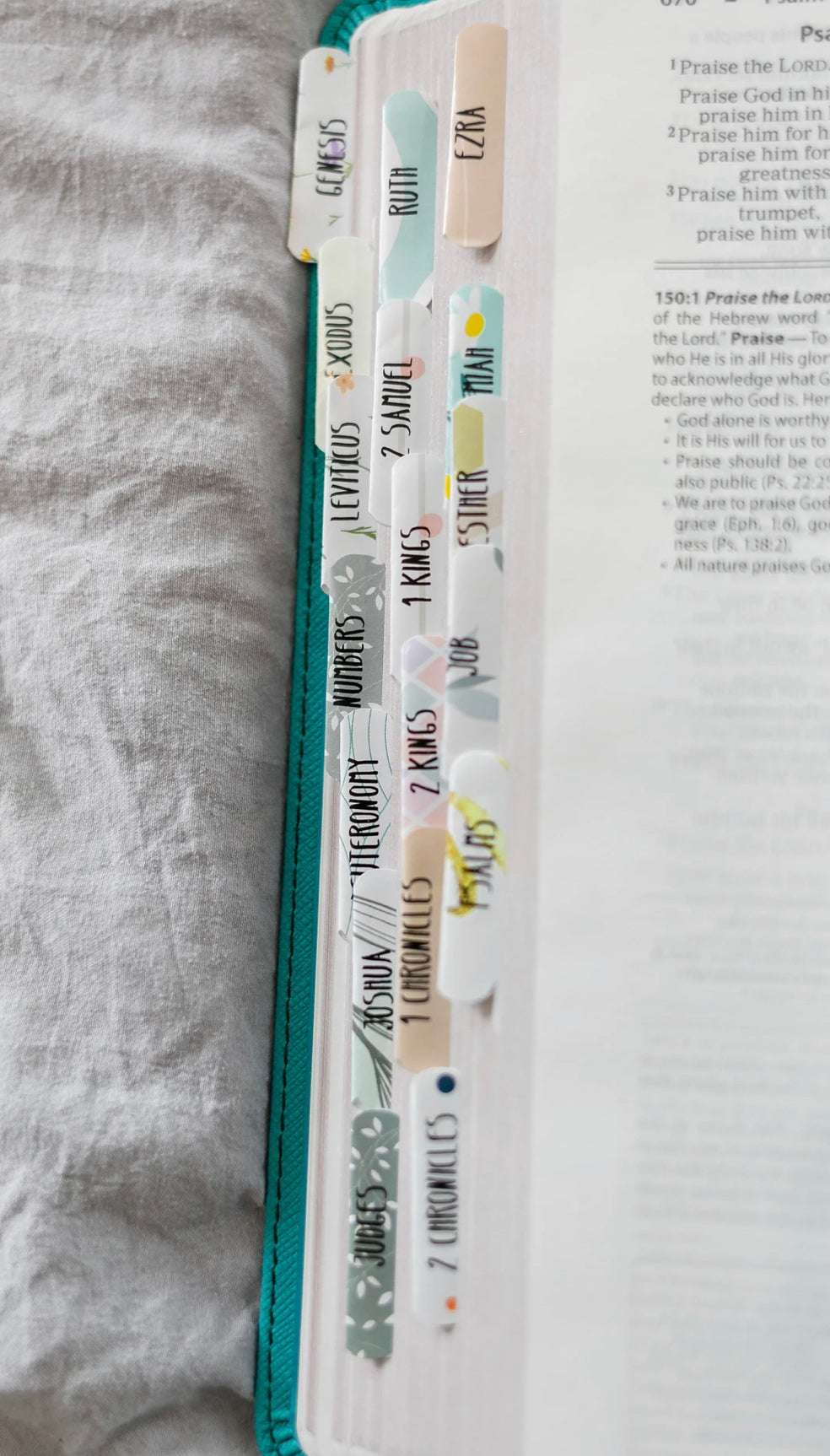 Bible Tabs - Watercolor