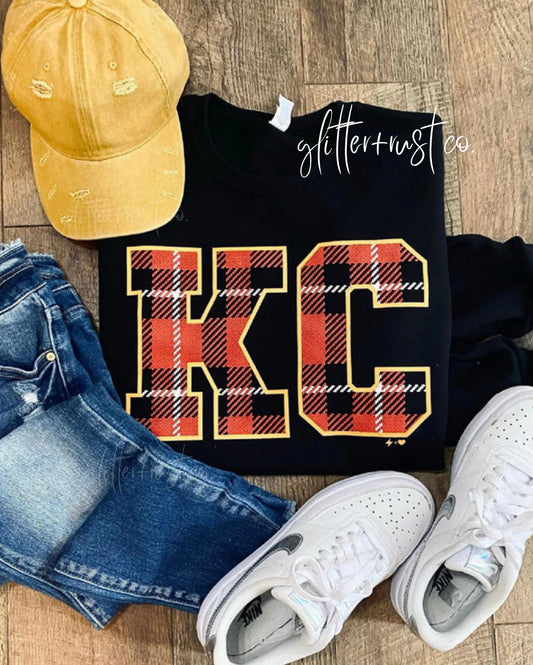 Plaid KC Sweatshirt