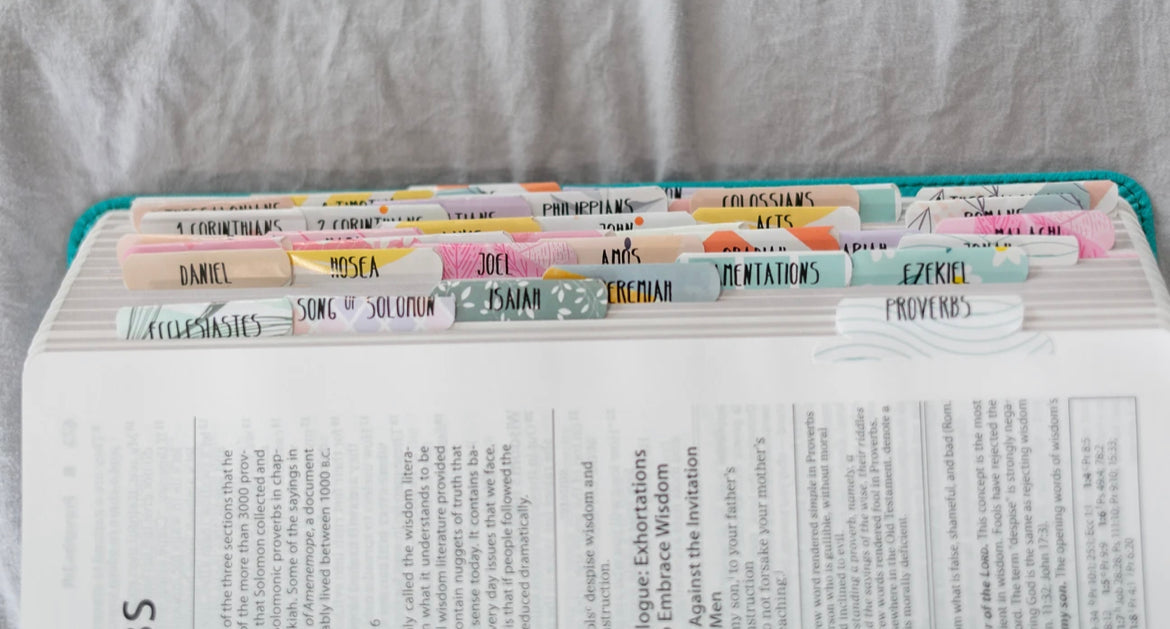Bible Tabs - Watercolor