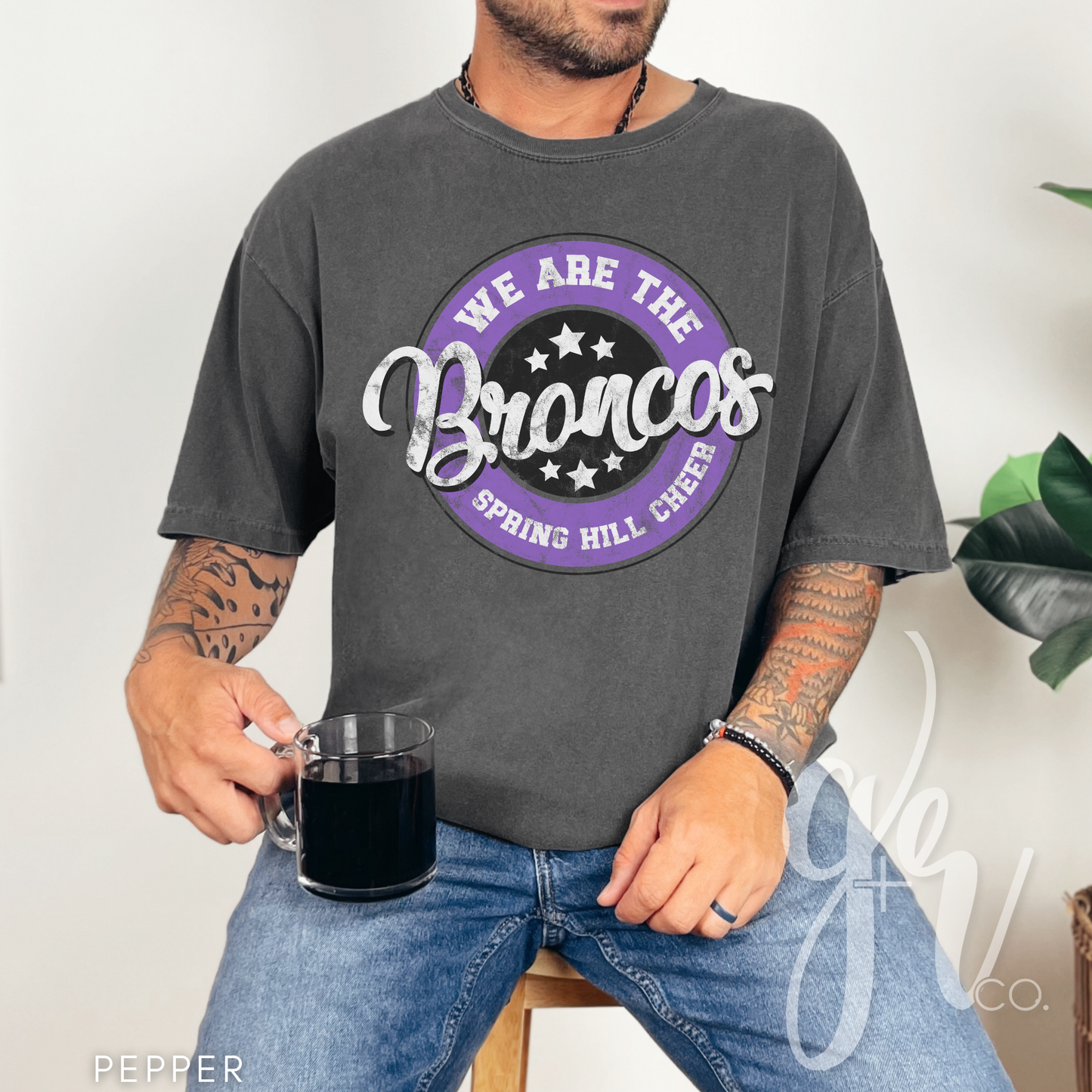 We Are the Broncos Cheer (Tees+Sweatshirts)