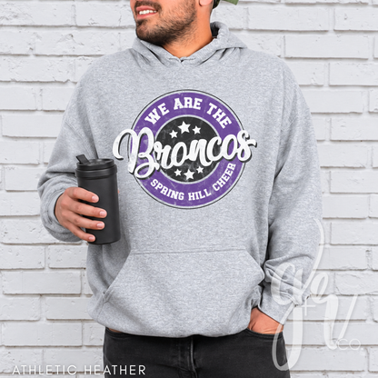 We Are the Broncos Cheer (Tees+Sweatshirts)