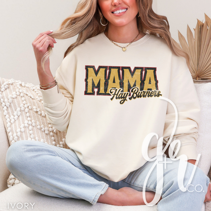Hay Burners Custom Name (Tees+Sweatshirts)