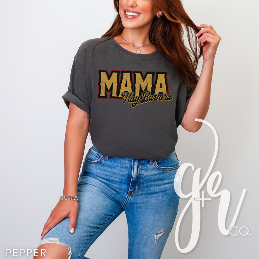 Hay Burners Custom Name (Tees+Sweatshirts)