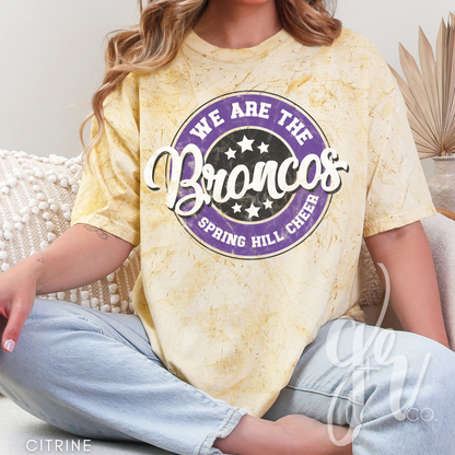 We Are the Broncos Cheer (Tees+Sweatshirts)