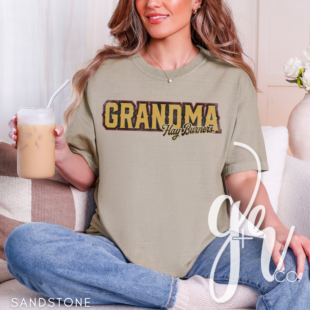 Hay Burners Custom Name (Tees+Sweatshirts)