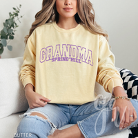 Custom Name Varsity (Tees+Sweatshirts)