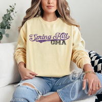 Custom Name Baseball Script (Tees+Sweatshirts)