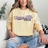 Custom Name Baseball Script (Tees+Sweatshirts)