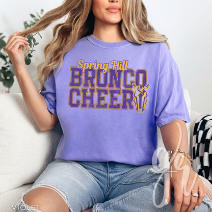 Bronco Cheer Varsity (Tees+Sweatshirts)