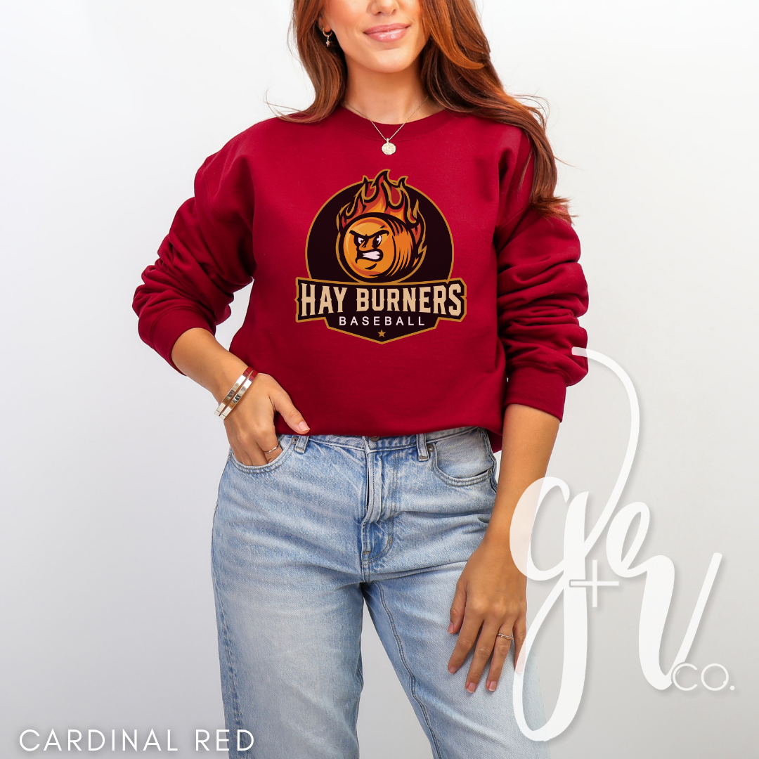Hay Burners Logo Tee (Tees+Sweatshirts)