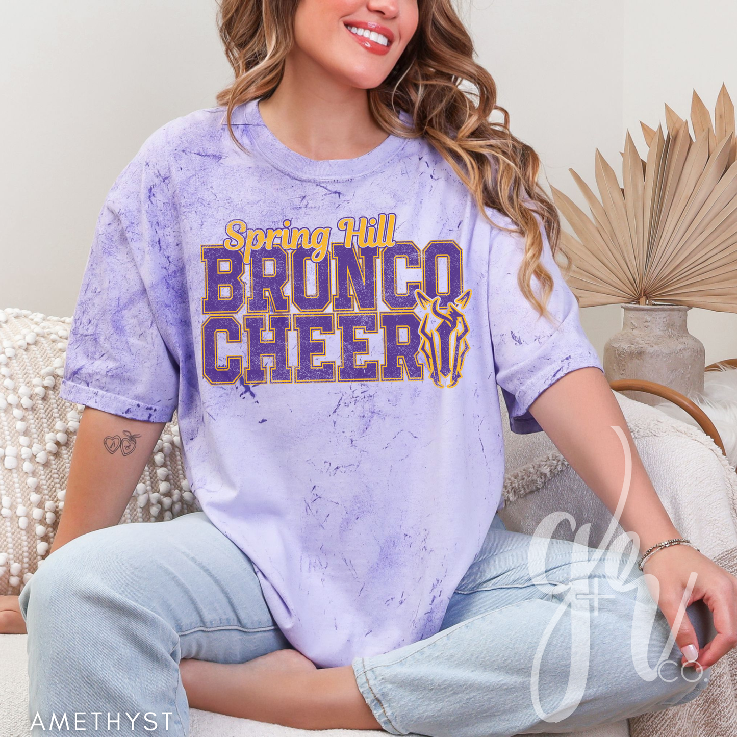 Bronco Cheer Varsity (Tees+Sweatshirts)