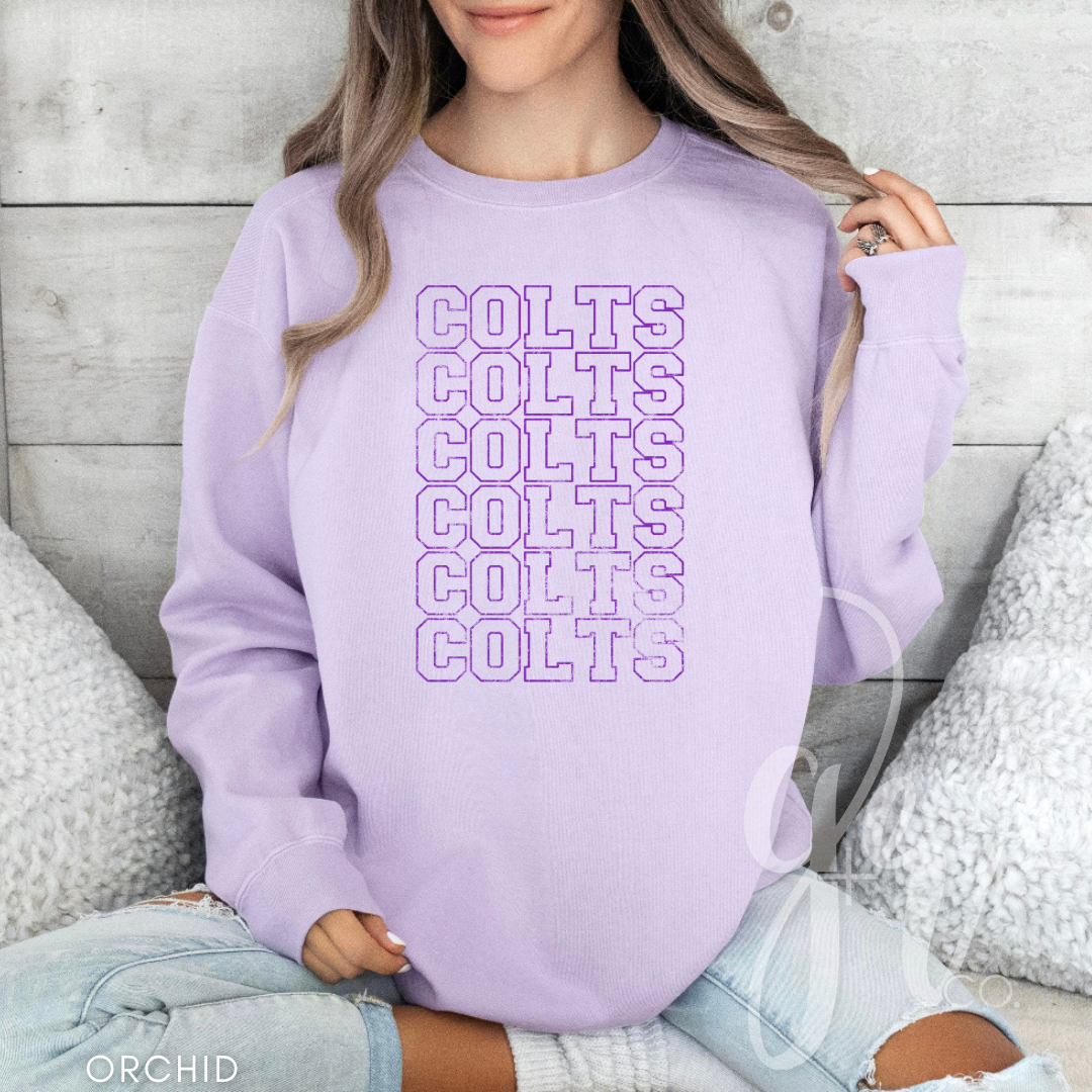 SH Varsity Mascots - Colts or Broncos (Tees+Sweatshirts)