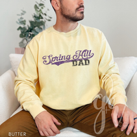 Custom Name Baseball Script (Tees+Sweatshirts)