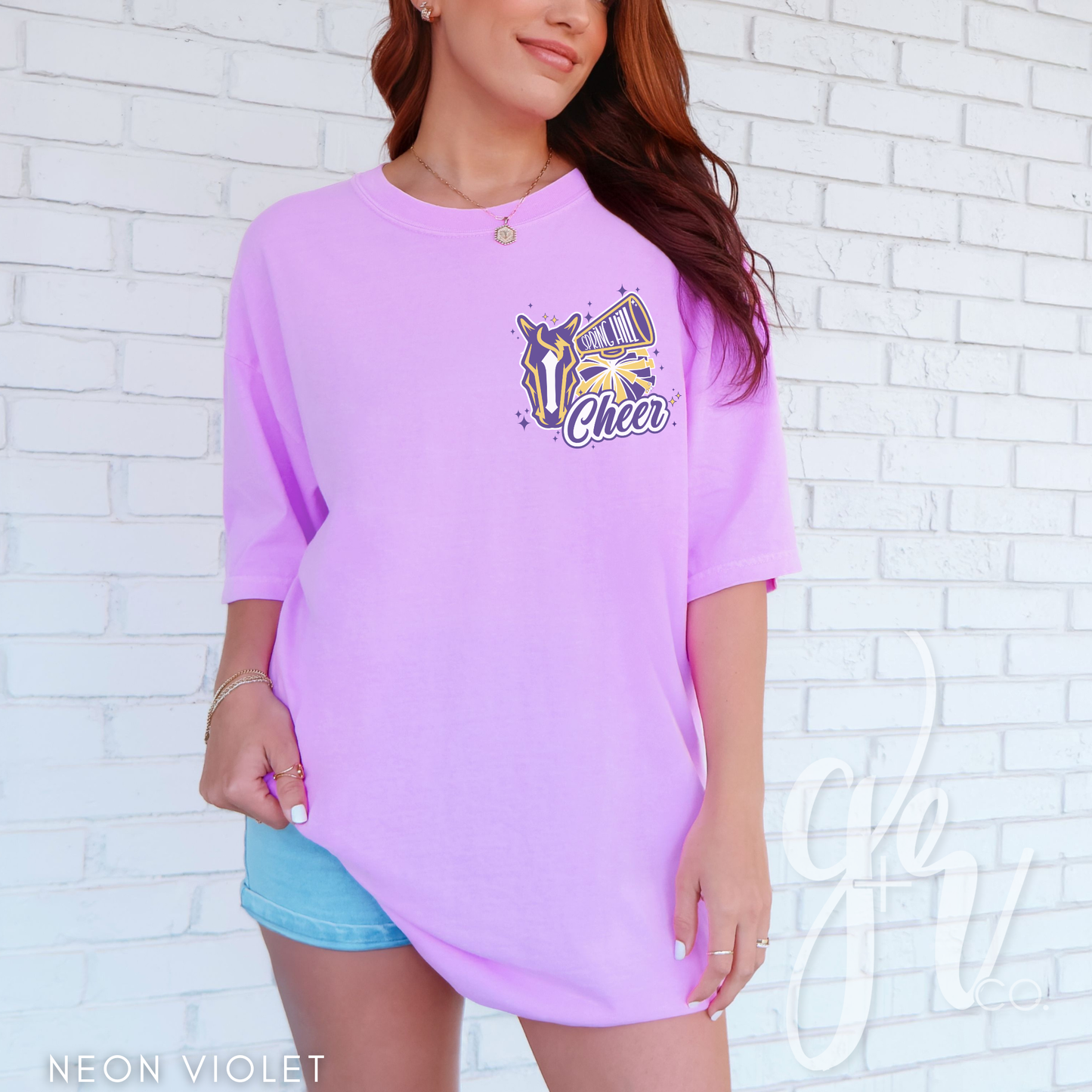 Bronco Cheer Squad Pocket (Tees+Sweatshirts)