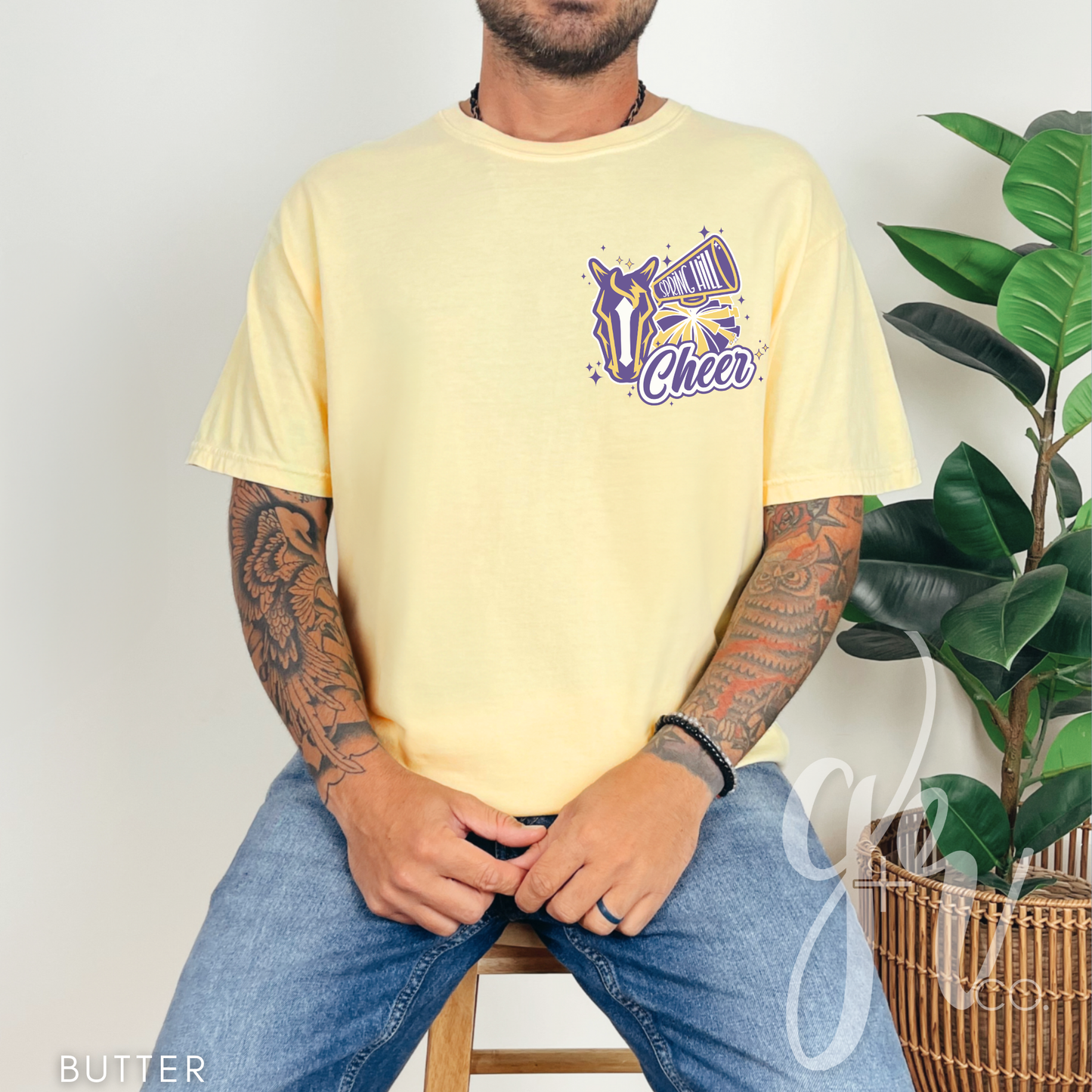 Bronco Cheer Squad Pocket (Tees+Sweatshirts)