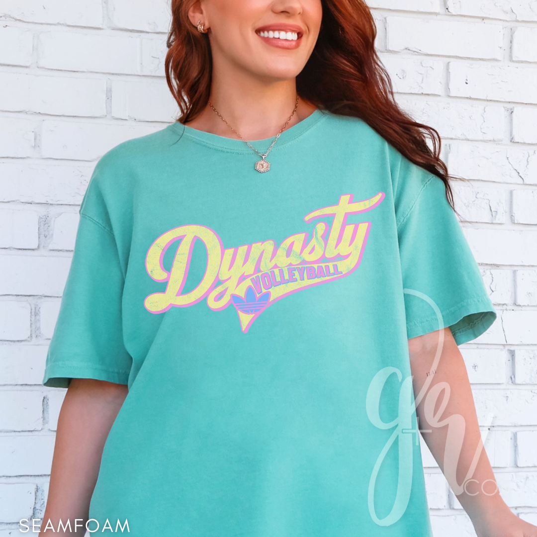 Dynasty Vintage Volley — Spirit Wear (Tees+Sweatshirts)