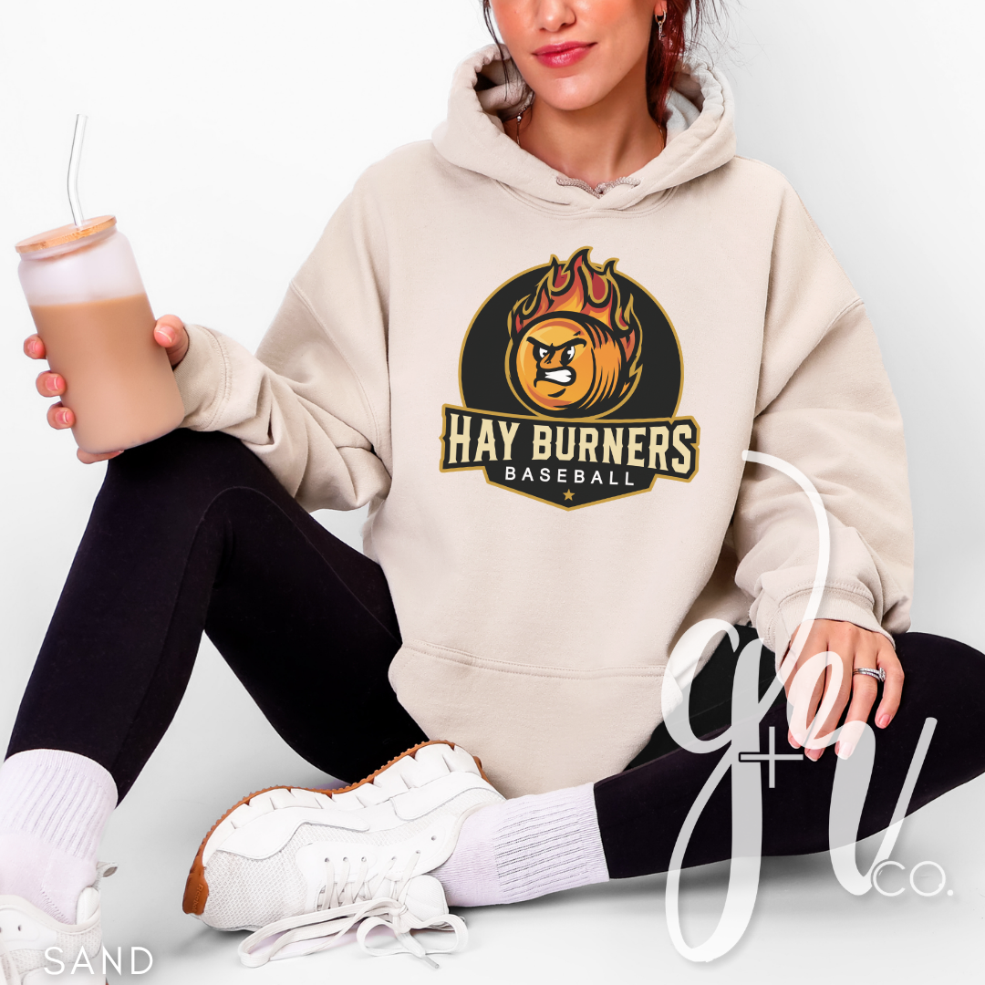 Hay Burners Logo Tee (Tees+Sweatshirts)