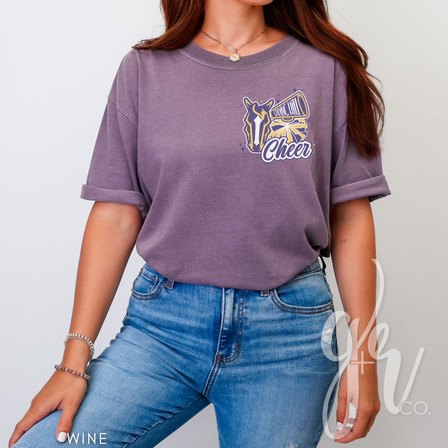 Bronco Cheer Squad Pocket (Tees+Sweatshirts)