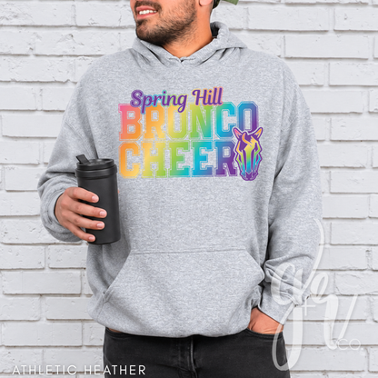 Bronco Cheer Varsity - Neon (Tees+Sweatshirts)