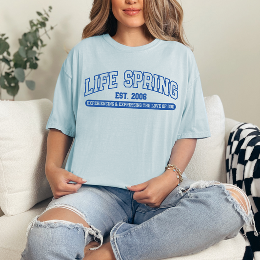 Life Spring Varsity Tees (Short Sleeve+Long Sleeve+Sweatshirts Available)