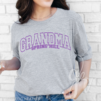 Custom Name Varsity (Tees+Sweatshirts)