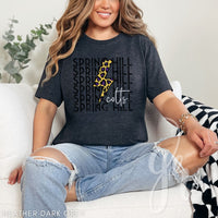 Leopard Bolt Colts (Tees+Sweatshirts)