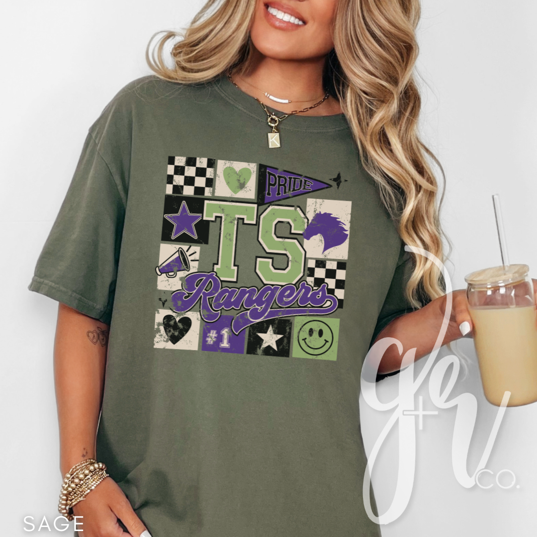 Ranger Block Party (Tees+Sweatshirts)