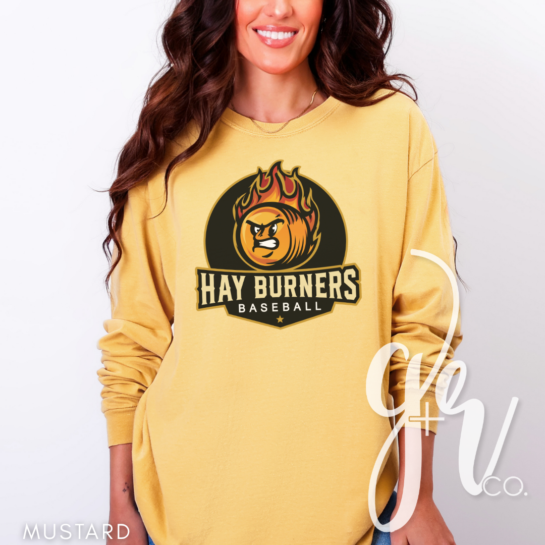 Hay Burners Logo Tee (Tees+Sweatshirts)