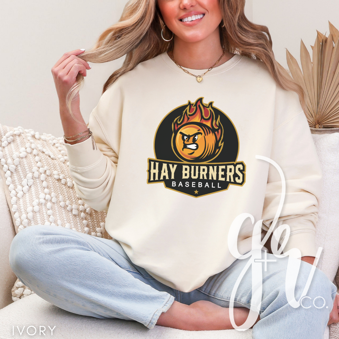 Hay Burners Logo Tee (Tees+Sweatshirts)