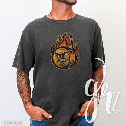 Hay Burners Distressed Mascot (Tees+Sweatshirts)